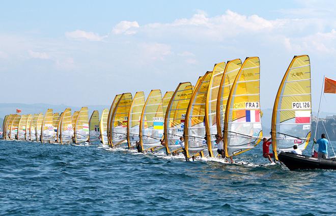 2014 ISAF Sailing World Championships, Santander - RS:X Men's fleet © Vincenzo Baglione http://www.albaria.com/